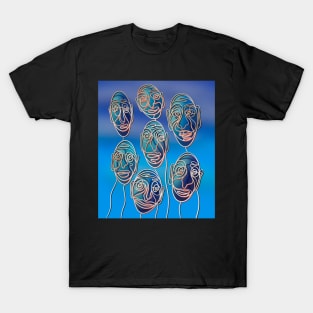 Old Man Balloons T-Shirt